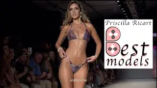 Best models in Traffic Chic Priscilla Ricart Paraiso Miami Beach 2023 4K