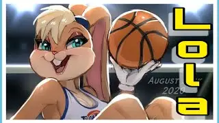 Desenhando Lola de Looney tunes à caneta!
