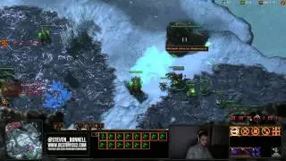 Destiny Defending with Collapsible Rocks - Heart of the Swarm HOTS