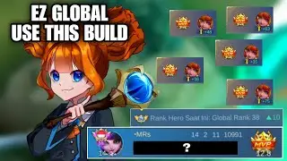 EASY GLOBAL LYLIA USE THIS BUILD!! | BUILD LYLIA TERSAKIT 2023 - Lylia Gameplay