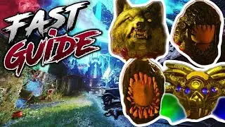 REVELATIONS - ALL MASKS FAST GUIDE | BLACK OPS 3 ZOMBIES