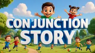 Conjunction Story for Kids | And But So Because | English Grammar Lesson