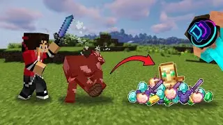 Minecraft But Mobs Give OP Loot ft. @Emphatic_Dj  | Special Announcement