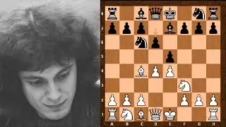BRILLIANT KNIGHT SACRIFICE || Nunn vs Cooper