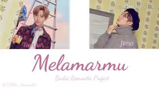 NCT Renjun Lokal, NCT Jeno Lokal (Local) - Melamarmu, Badai Romantic Project (Color coded lyrics)