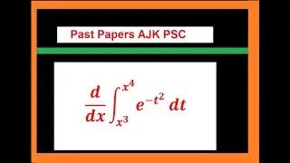 d/dx ∫_(x^3)^(x^4) e^(-t^2 ) dt | Fundamental theorem of calculus | derivative of Definite integral