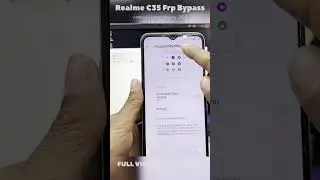 Realme C35 Frp Bypass Android 11 Latest security 2023 