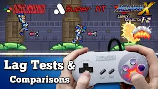 Mega Man X Legacy Collection X1 Input Lag Tests & Comparisons (Button2pixel)