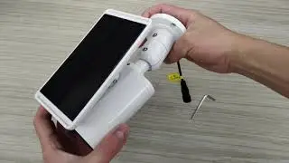 How to adjust the bracket of the solar security camera