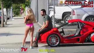 пранк! повилась на дарагую машыну #3