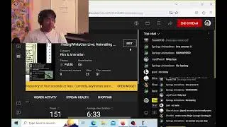 TheBigWhiteGun Live: Animating While Listening To Beck