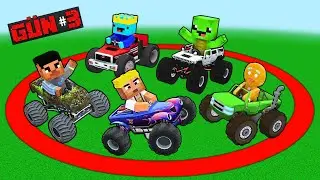 LAST ONE LEFT IN THE CAR ROOM WINS! 😱 - Minecraft