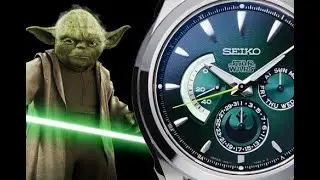 Seiko Brightz Star Wars Collaboration Yoda SDGC013 Automatic Wristwatches - test