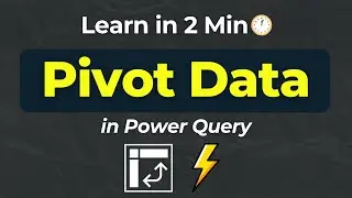 How to Pivot Data in Power Query