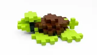 Plus-Plus Sea Turtle Instructions