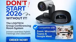 Logitech Group Video Conferencing System – Perfect for Zoom, Teams & Google Meet