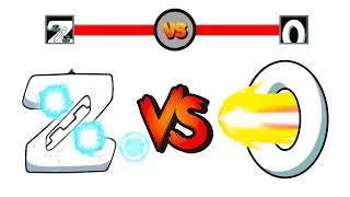 Z vs ZERO (Alphabet Lore VS Numbers Lore)