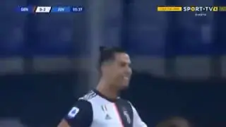 Un MISSILE terra-aria!!! di Cristiano Ronaldo al 56' JUVENTUS - Genoa 2-0 (SI TORNA HA +4!!!)