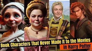 Harry Potter Book Characters That Never Made It to the Movies But Must Be in the New TV Series
