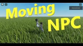How to make a MOVING NPC | Roblox Studio Tutorial