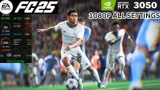 EA Sports FC 25 | RTX 3050 4GB (1080p LOW-MEDIUM-HIGH) | MSI GF63 Thin Laptop