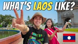 Our FIRST TIME In Vientiane, Laos 🇱🇦 (Not What We Had In Mind)