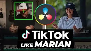 TIKTOK Like Marian | Davinci Resolve | Face Tracking Tutorial