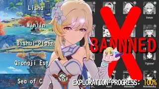 100% LIYUE EXPLORATION ... WITH ONLY LUMINE??? (genshin impact exploration)
