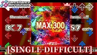 【DDR MAX】 MAX 300 [SINGLE DIFFICULT] 譜面確認＋クラップ