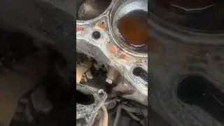 Продавленная прокладка QG18DE Nissan Wingroad y11