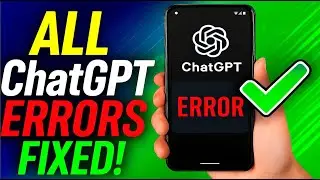 Fix All ChatGPT Errors on Android | Network, Login & App Crash Issues