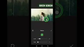 How  to use chromakey using inshot.