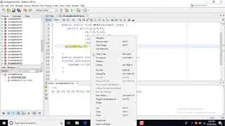 Java Programming Tutorial -68-  How to print one row in array two dimensional (more Arrays)