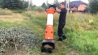 STIHL GHE 250 универсальный измельчитель веток