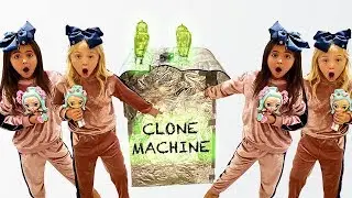 EVERLEIGH AND AVA CLONE THEMSELVES AND THEIR LOTTA LOOKS DOLL!!!
