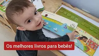 DICA DE LIVROS PARA BEBÊS DE ATÉ 1 ANO