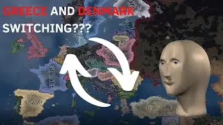 What If Denmark And Greece Swapped Places? - HOI4 Timelapse