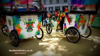 Rent a Branded Rickshaw in London