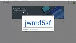 Unirse a un curso en google classroom