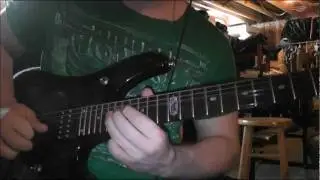 Tyler Teeple - Symphony X - Eve Of Seduction Guitar Solo Cover