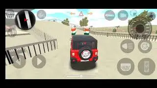 Dollor song modified withe mahinder thar village drive ,,👿 Indian car simulator 3d #trending