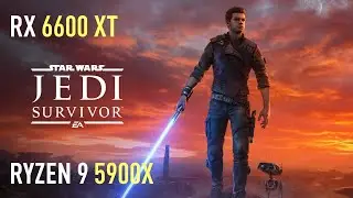 Star Wars Jedi: Survivor - RX 6600 XT | Ray Tracing | Detailed Benchmark | 1440p | 1080p