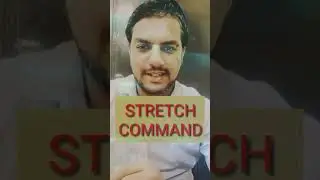 STRETCH command in autocad | CAD TUTORIALS BY YASIR