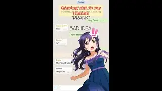 *PRANK GONE WRONG* pretending to come out lesbian to my friends I