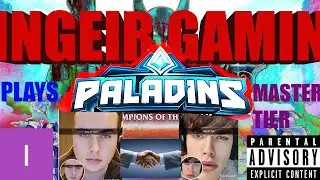 WE PLAY PALADINS??? Crazy plays we are first time RANKED(!)
