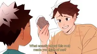 Rock Art by Suncelia_Art (A Haikyuu Comic Dub)