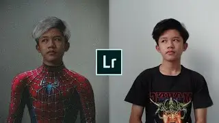 CARA EDIT FOTO SPIDERMEN DI PICSAYPRO DAN LR