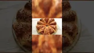 Слоёный пирог с яблоками