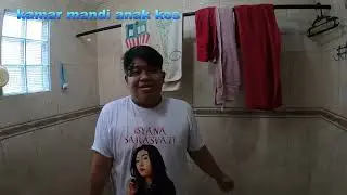 MELIHAT KAMAR MANDI ANAK KOS ADA APA ISINYA??? APAKAH SUDAH BERSIH??