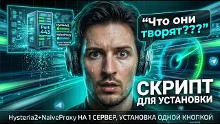 HY2 + NaiveProxy на одном порту: Двойная защита от любых блокировок! Установка в один клик 🚀